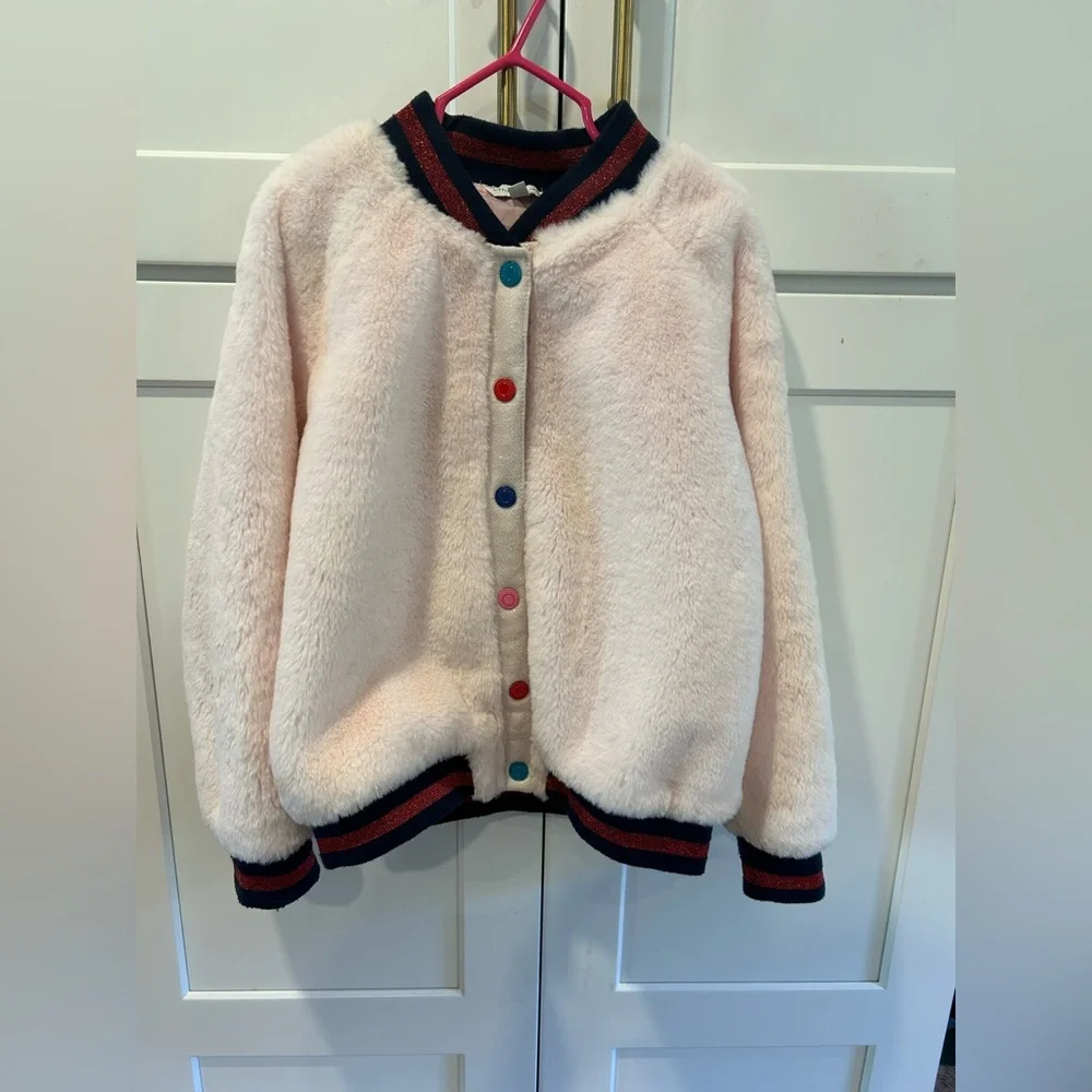 LITTLE MARC JACOBS FURRY PUFFER JACKET 8Y - Picture 6 of 9